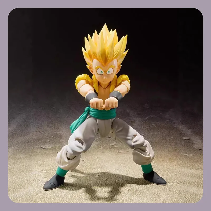 

Anime Dragon Ball Super Saiyan Gotenks Articulated Figure Statue Collection Desktop Decoration Ornament Toy Gift for Fans