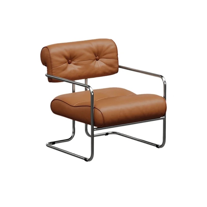 

Medieval sofa chair living room designer simple single chair cafe milk tea shop leisure chair