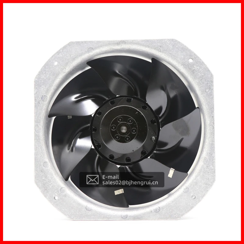 

W2E200-HH38-01 W2E200-HK38-01 225X80mm 230V AC 607CFM 2800RPM Electric Drive Cabinet Axial Cooling Fan