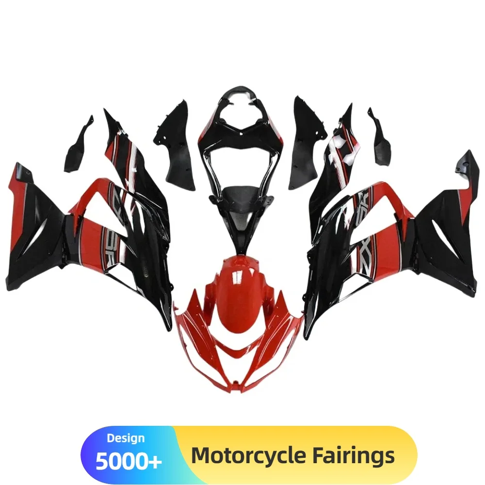 

For Kawasaki ZX6R 2013-2018 Durable ABS Injection Molded Fairing Cover Set - Perfect Fit Replacement Motorcycle Bodywork