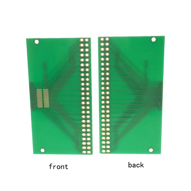 1Pcs Conversie Plaat 0.35Mm 0.4Mm Beurt 2.54Mm Test Lcm Tft Lcd Butt Board Dubbele Rij 50P