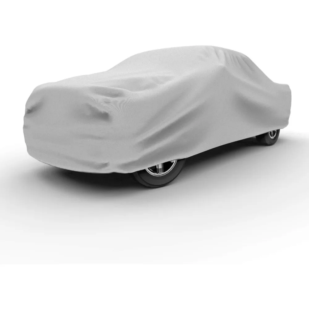 

5-слойный всепогодный чехол премиум-класса для грузовика, с защитой от ультрафиолета, водонепроницаемый и пыленепроницаемый, подходит для грузовиков до определенного размера