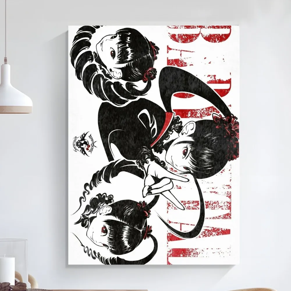 Babymetal Japanese Rock Band  Poster Art Self-adhesive Small Poster HD Quality Poster Wall Art Painting Study Wall Decoration