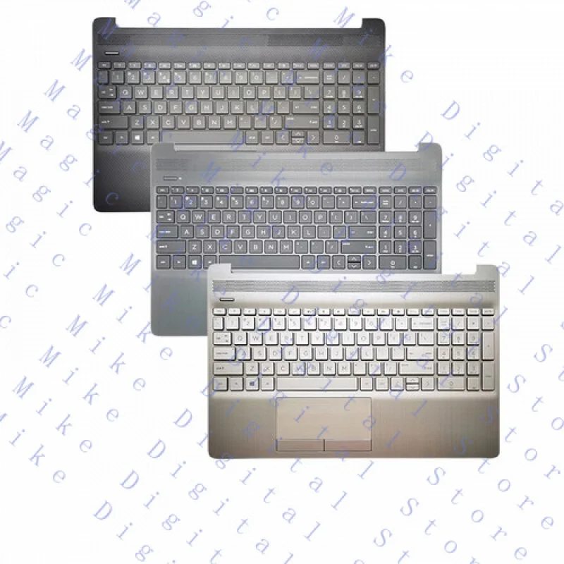

H US English Keyboard Shell Cover Case for HP 15-DW 15S-DU DY DR 250 255 G8 TPN-C139