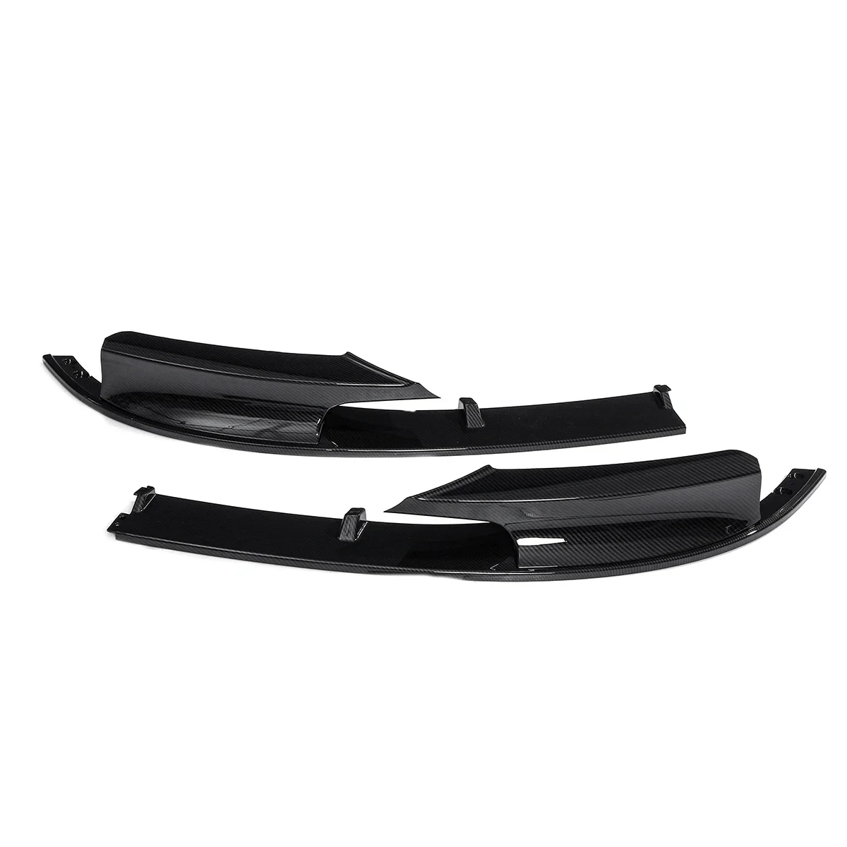 M Style F30 Car Front Bumper Spoiler Lip Body Kit Bumper Diffuser Guard for BMW F30 3 Series 2012-2018 Front Bumper Lip Splitter