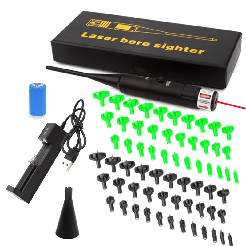 

Red Laser Collimator 0.17 to 12GA Calibers Laser Boresighter