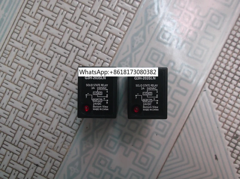 Supply original solid-state relays G3F-203SN/203SLN/X03SN, G3H-203SN/203SLN