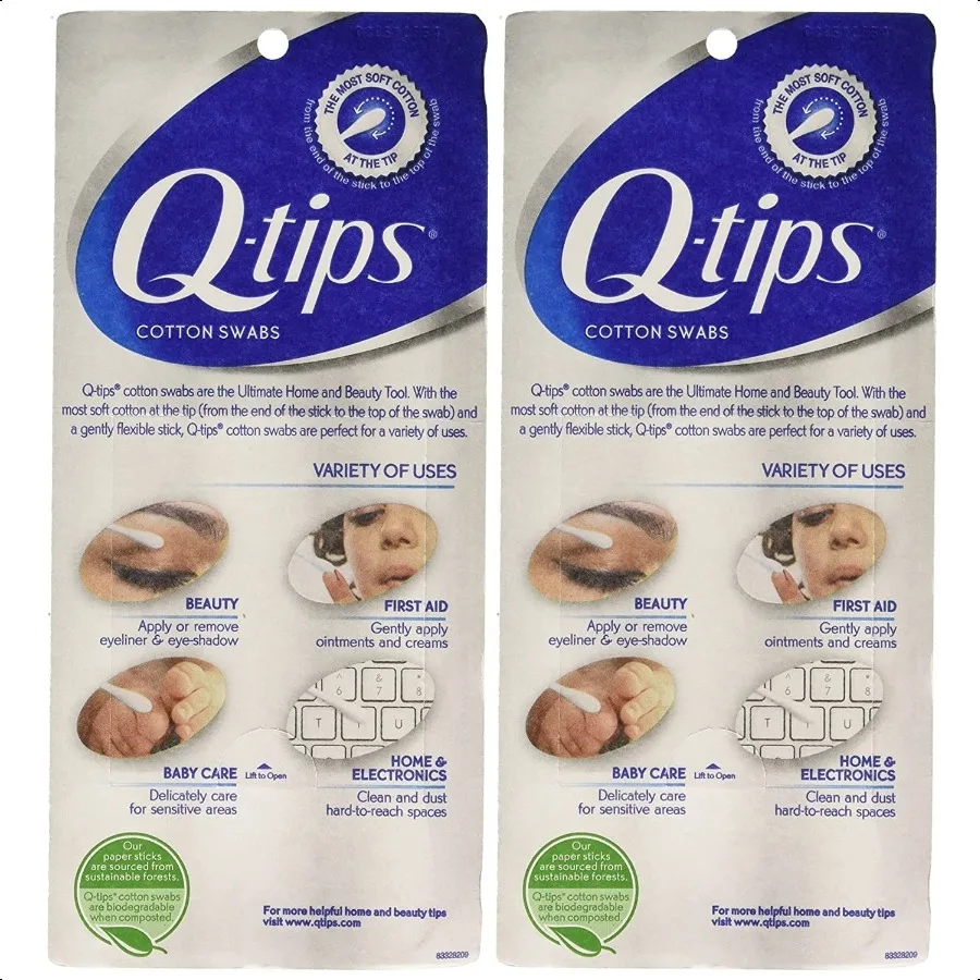 2 × مسحات قطنية 625 قيراط