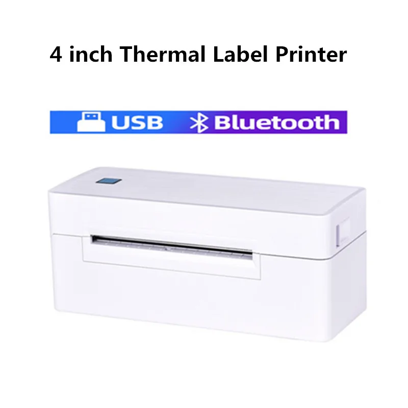 

4x6 inch express waybill shipping label product barcode QR code price sticker USB Bluetooth thermal printer 150mm/s