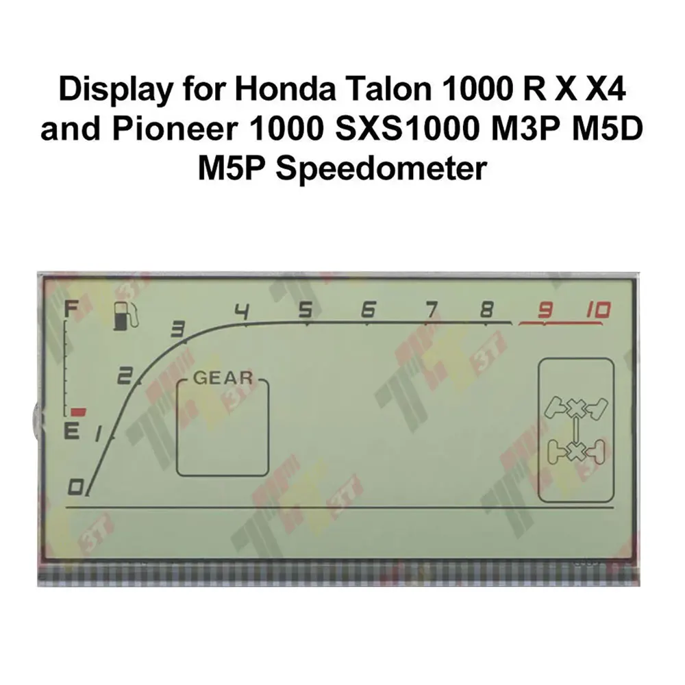 

Дисплей со спидометром для Honda Talon 1000 R X X4 и Pioneer 1000 M3P M5D M5P