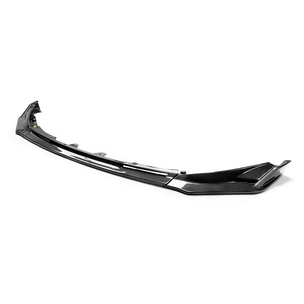 For BMW M3 M4 2021-2024 G80 G82 genuine dry carbon fiber three-stage V-type front lip front bumper  spoiler body kit Auto Parts