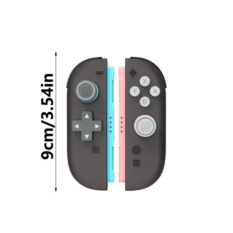 엄지 스틱 그립 캡 커버 보호 스티커 실리콘 D 패드 버튼 NS2 컨트롤러 용 키 스티커 스킨