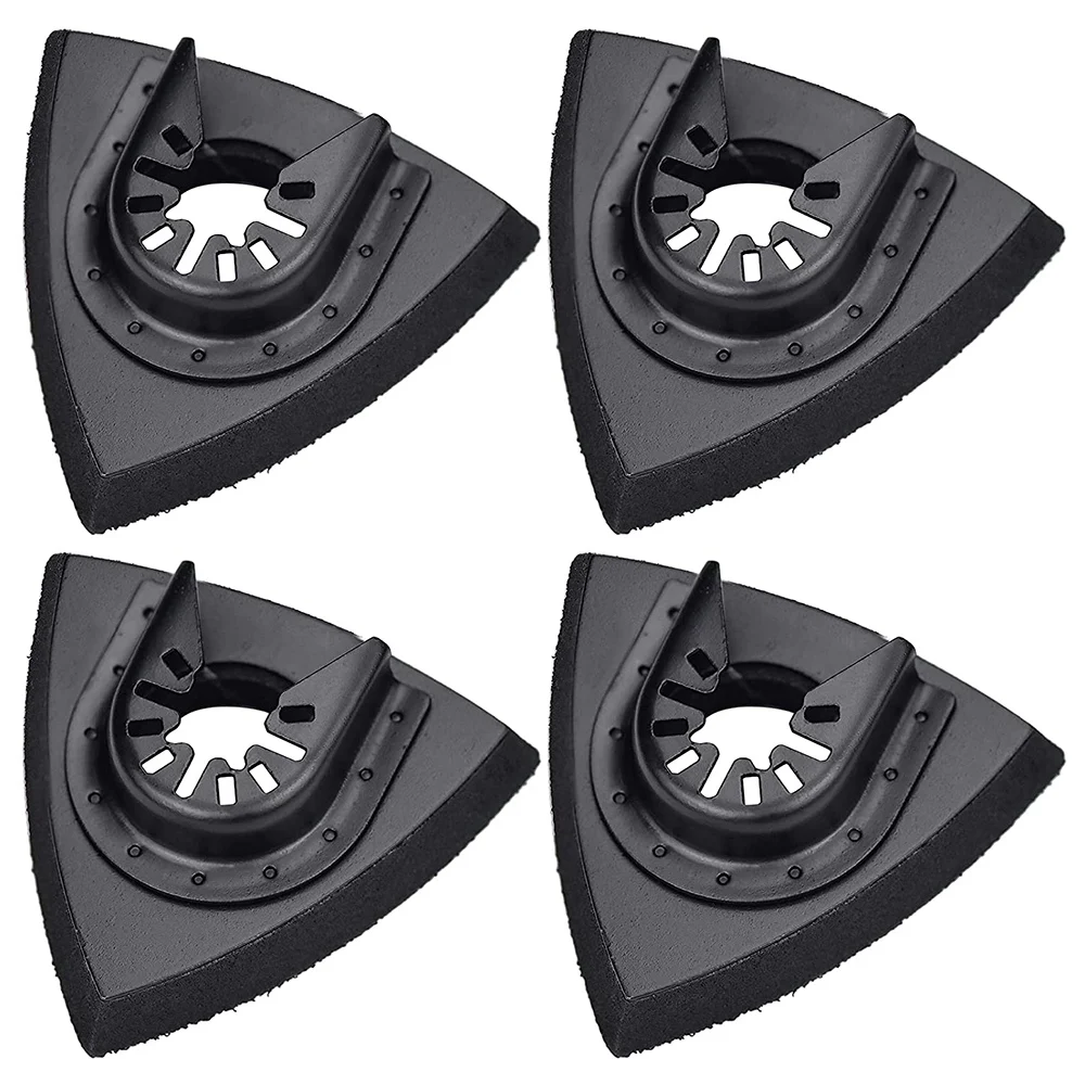 ABNG 4 шт. шлифовальные подушечки 80 мм для крепежных подушечек, лезвия для многофункциональных инструментов, осциллирующие аксессуары для многофункциональных инструментов для Worx Mikita Dewalt