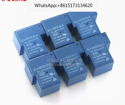 

100 pieces 4PIN/5PIN/6PIN 30A Relay 1PCS SLA-05VDC-SL-A SLA-09VDC-SL-A SLA-12VDC-SL-A SLA-24VDC-SL-A SLA-48VDC-SL-A