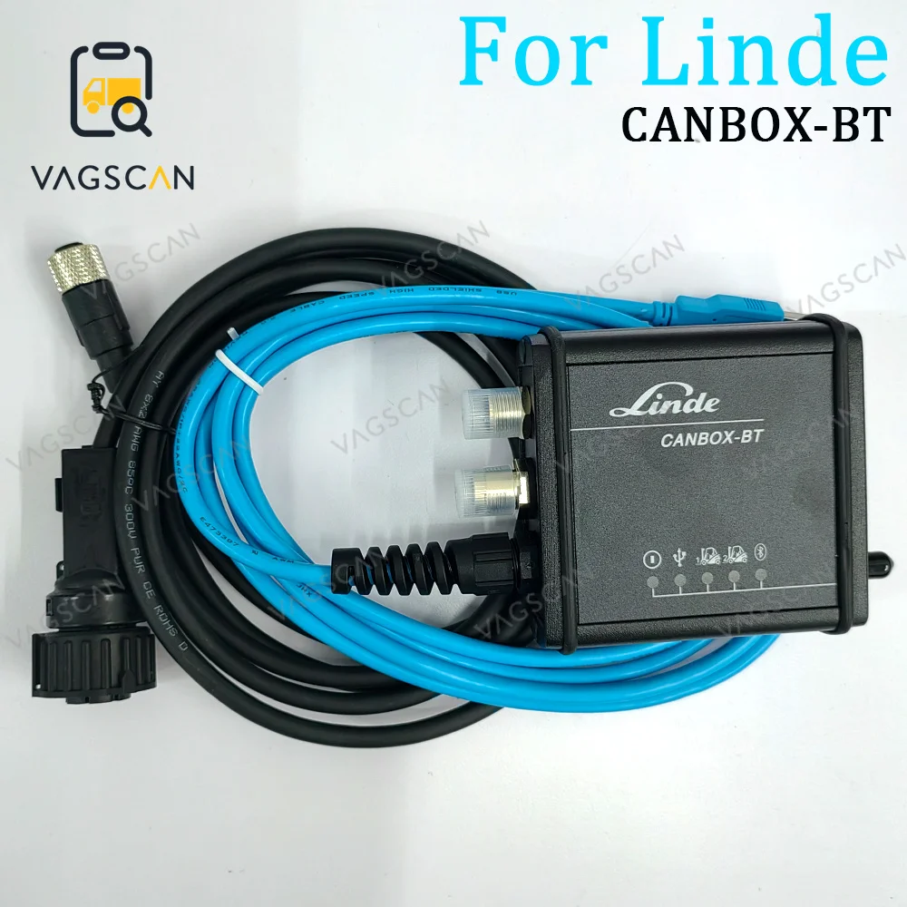 For Linde Diagnostic Tool  scanner Linde Canbox BT Truck Doctor Diagnostic Cable LSG Forklift Adapter Service Box Truck