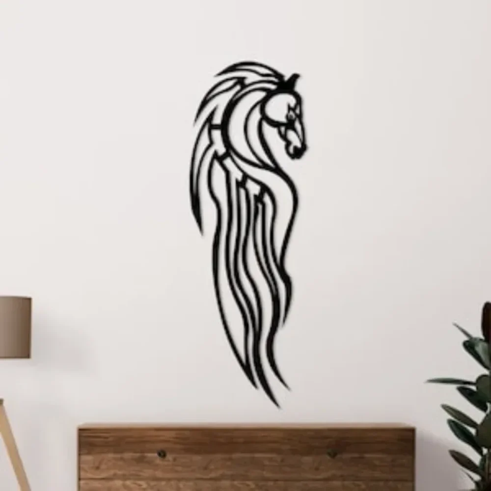 Riders of Rohan Wall Art, Lord of The Rings Metal Decor, LOTR Fan gift, Rohan Wall Decor, Geometric Housewarming Wall Art