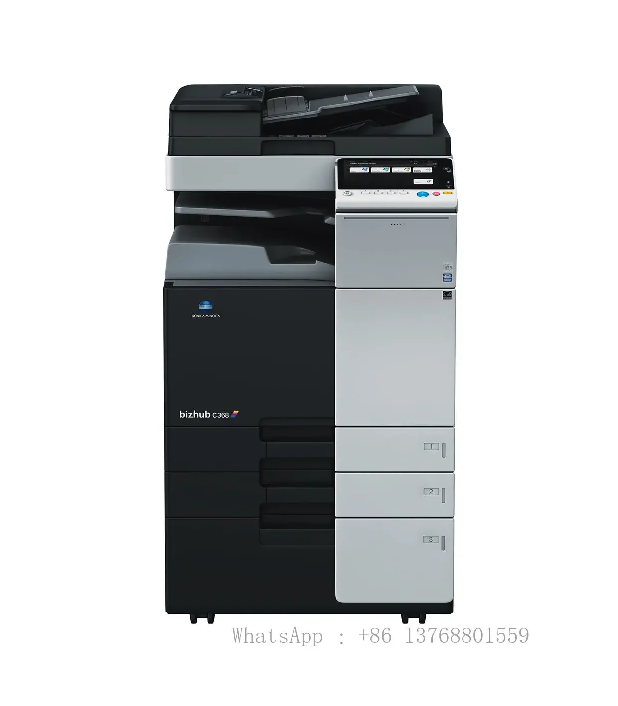 New Model Copier Printer For Konica Minolta Bizhub C368 Photocopier Fotocopiadora Color Print Scan Copy Fax Machine