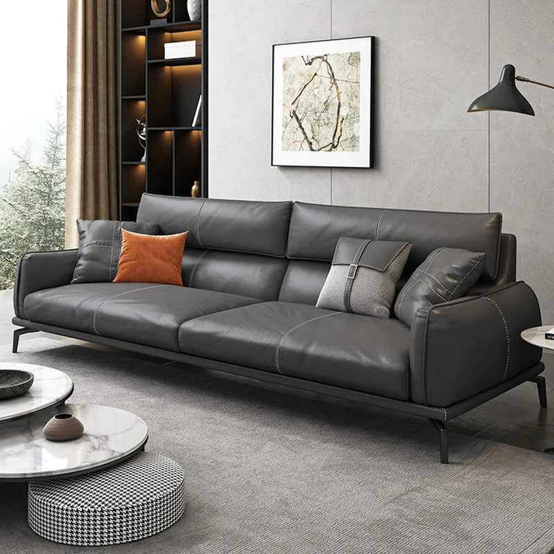 Italian Style Commercial Luxurious Office Sofa Trend Style Office Furniture Sofa Office