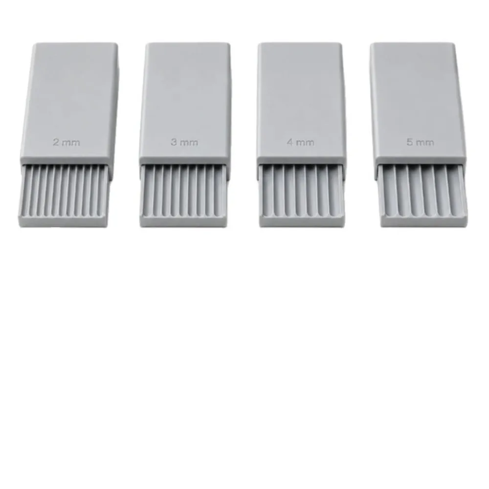 4-teiliges Präzisions-Nutwerkzeug für Tonkugeln, glatt rollender, wiederverwendbarer Tonperlenroller, 3D-gedruckt, 2/3/4/5mm Nagelkunst-Perlenroller – Detail 9