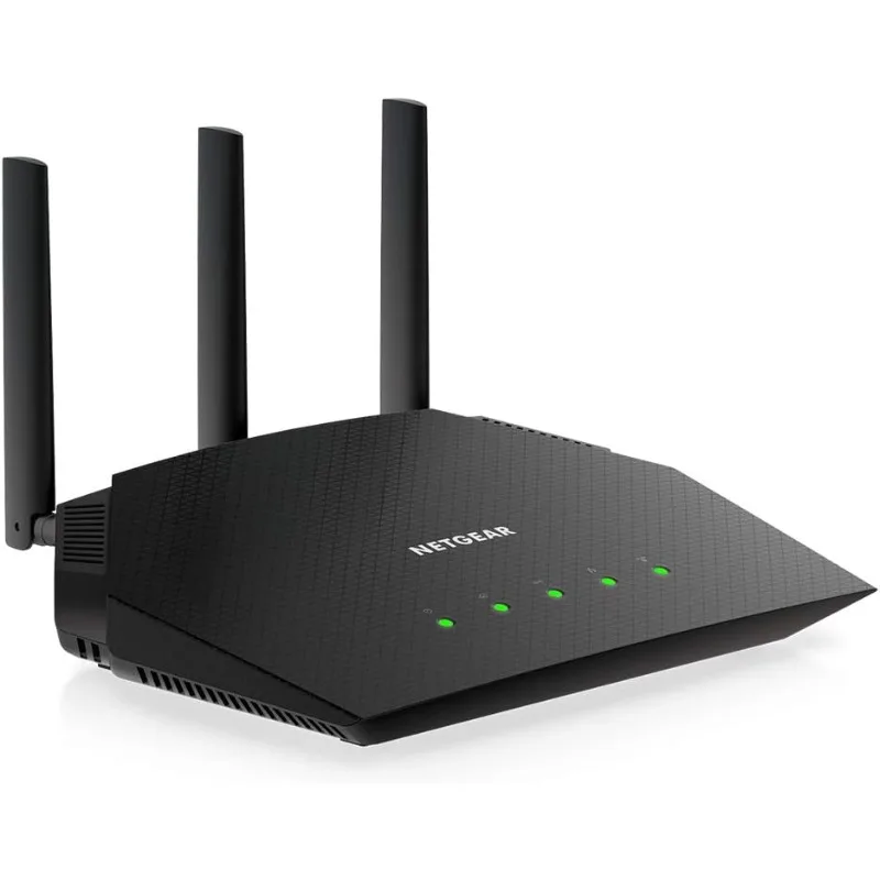 Nighthawk WiFi 6 Router (R6700AX) AX1800 1.8Gbps Wireless Speed – Dual-Band Gigabit Internet Router – Covers 1,500 sq.