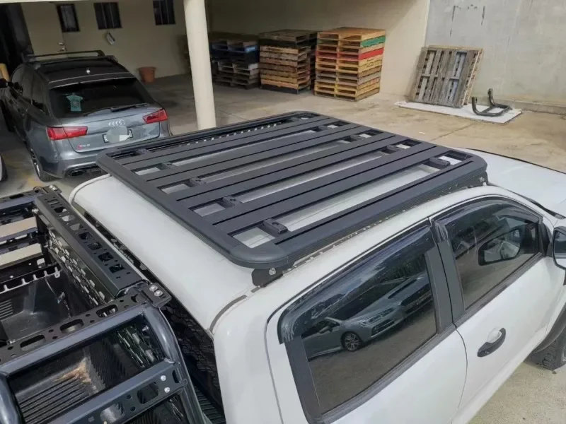 Pickup Truck Aluminum Alloy Roof Rack, Car Roof Rack for Pickup, Flat Roof Carrier for Vehicles