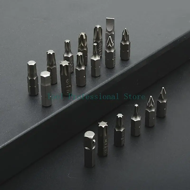 57QF مفك البراغي الأساسي TORX ، شقة ، سداسية ، مجموعة بتات مربعة.
