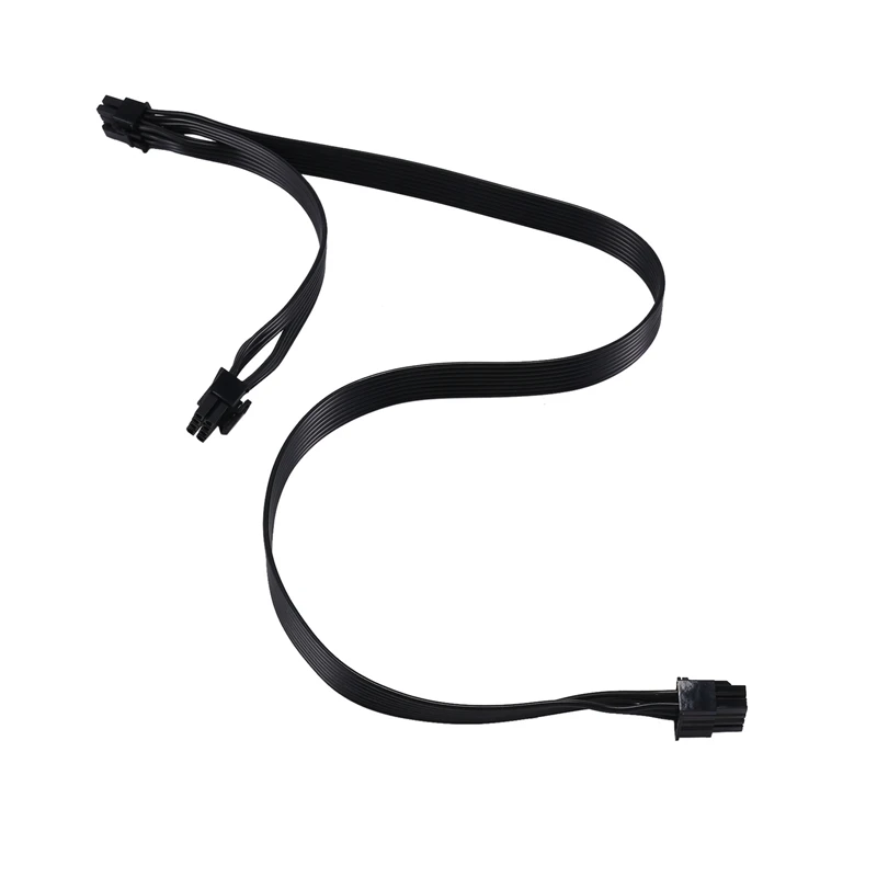 Hot TTKK 6Pcs PCI Express 8Pin To Dual 6+2Pin Power Supply Cable Pcie 8 Pin 1 To 2 Spliter Cable For Corsair RM/HX/CX-M Series