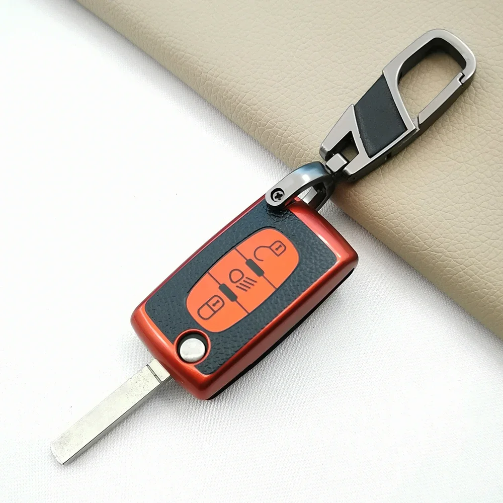 Hot Sale TPU Key Holder Cover For Citroen C2 C3 C4 Picasso Xsara Berlingo C5 C6 C8 For Peugeot 3 Buttons Remote Protect Case