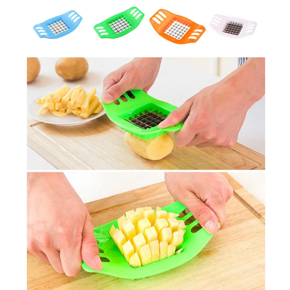 

Stainless Steel Potato Cutter Sky- Home Kitchen Tool Potato Slicer Square Cut Fries Device Cut Fries Device