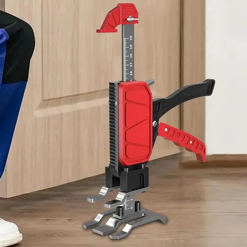 Furniture Cabinet Lifting Jack Door Window Ceramic Tile Installation Auxiliary Tool Adjustable Height Locator Hand Lift Device