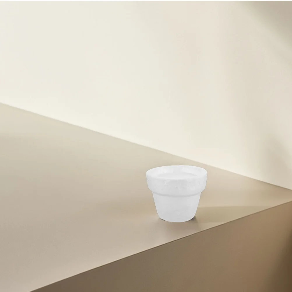 5 szt. Podstawki piankowe do doniczek, białe, do kompozycji kwiatowych, dekoracji na imprezy DIY, rękodzieła, materiały do aranżacji kwiatowych