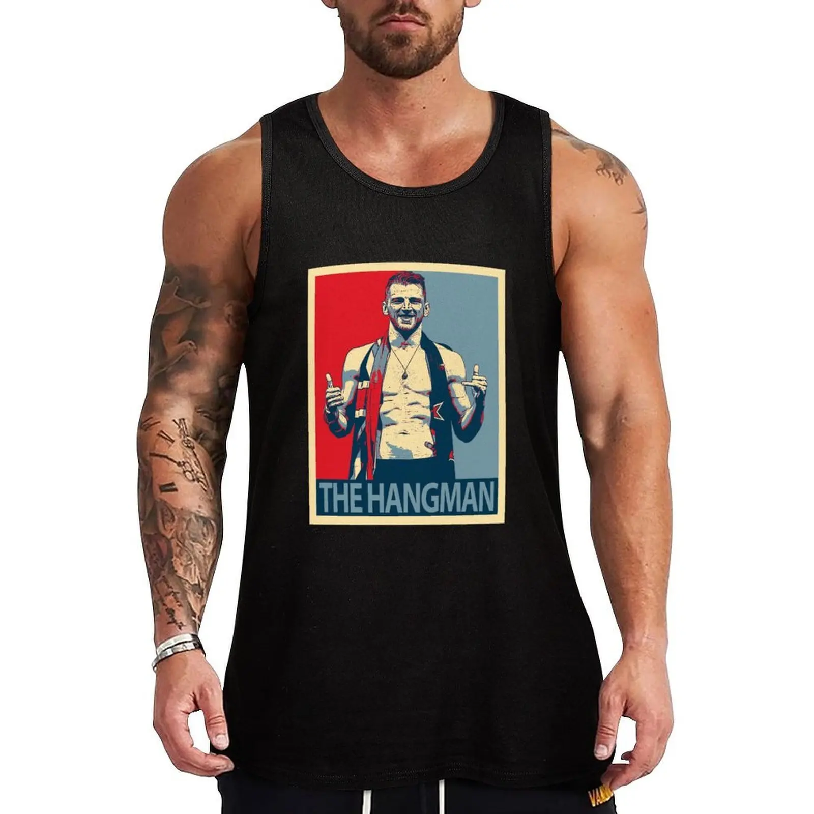 

Dan Hooker - The Hangman Tank Top gym t-shirts man cotton t-shirts man Men's gym t-shirt