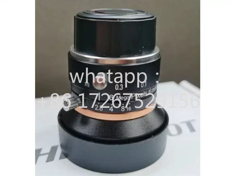 

New industrial camera lens MVL-HF0628M-6MPE in stock for quick delivery