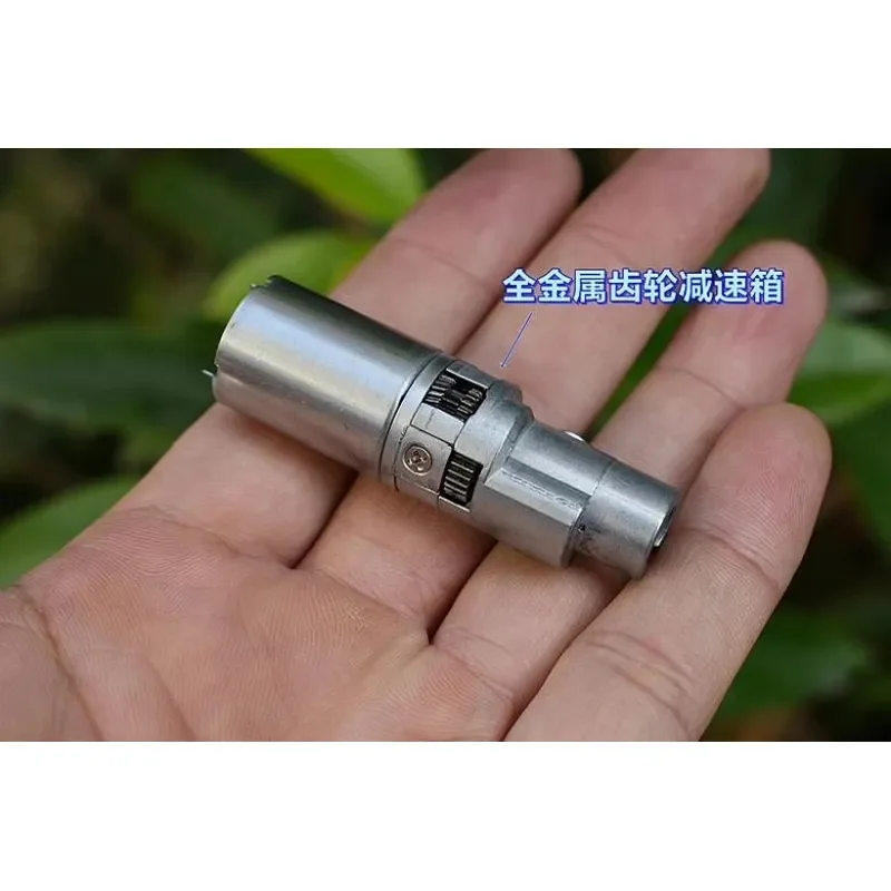 for Full Metal Gear 17MM Reducer Motor DC3V-6V Worm Reducer Belt