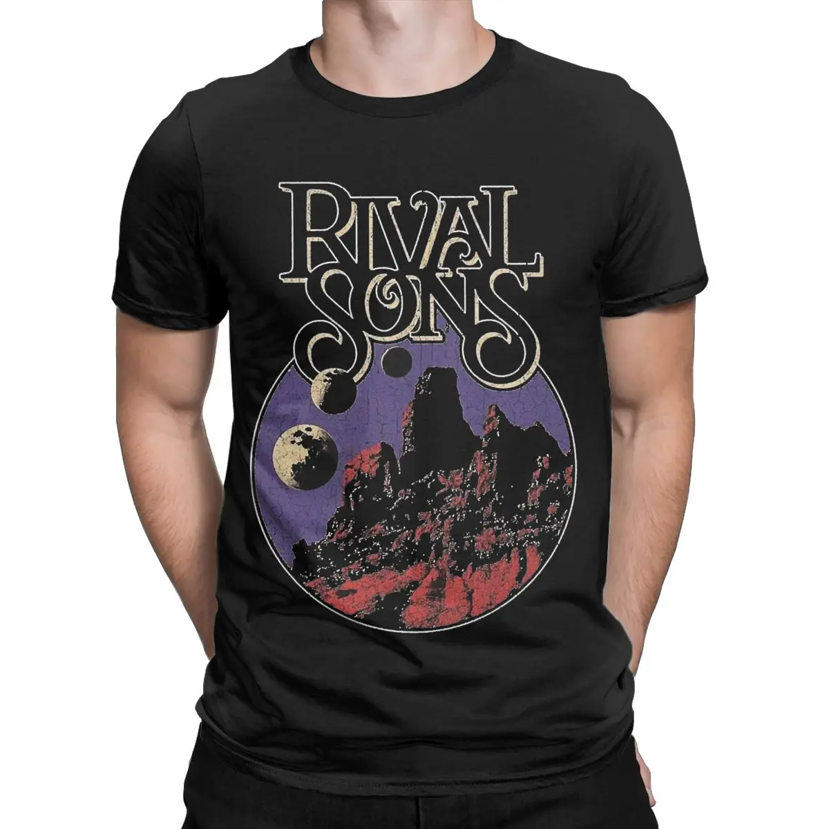 Rival Sons Funny Music Rock Band Accessories Shirt for Men Women Casual Pure Cotton Printed Clothing