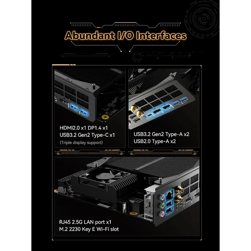 اللوحة الأم BD790I X3D Mini ITX، AMD Ryzen 9 7945HX3D المدمجة، حتى 5.4 جيجا هرتز، 16C/32T، ذاكرة تخزين مؤقت 144 ميجابايت، PCIe 5.0 x16 Sl