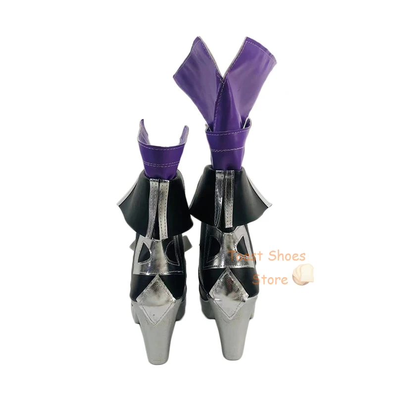 Honkai Star Rail Seele Botas de Cosplay, Comic Anime Game Role Play para Con Party, Halloween Cosplay Costume, Prop Shoes