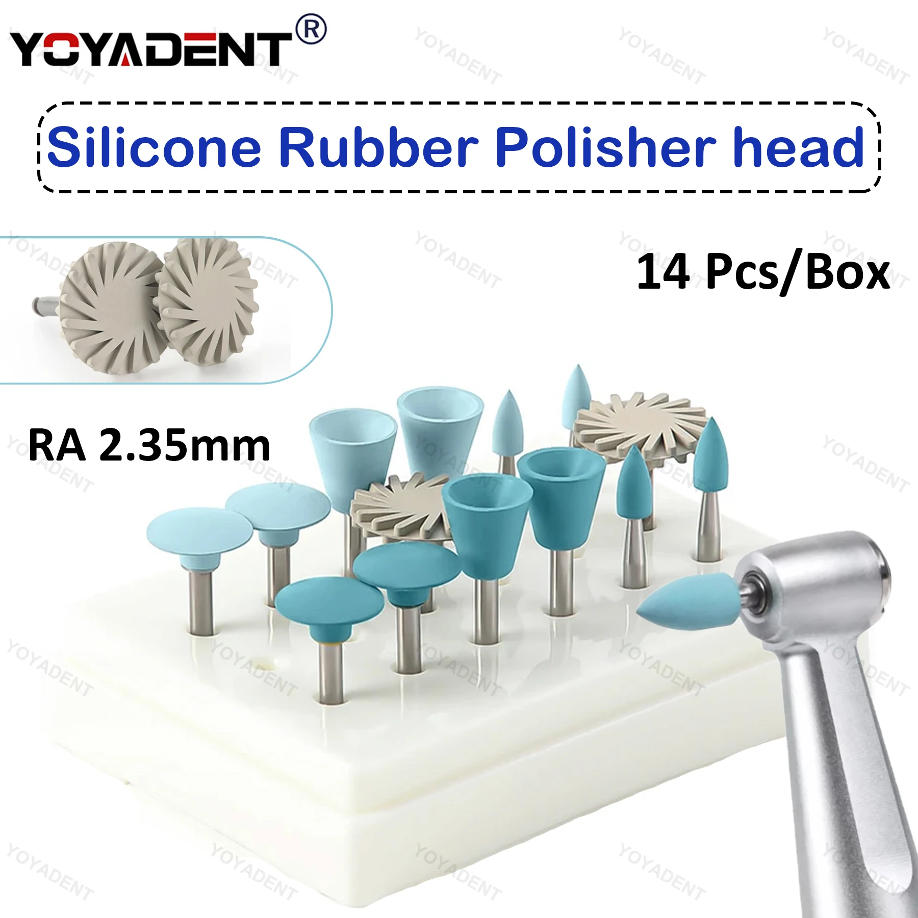

Dental Polishing Brush Head 14Pcs Composite Polishing Kit For Low Speed Handpiece Teeth Polishing And Whitening Dental Materials
