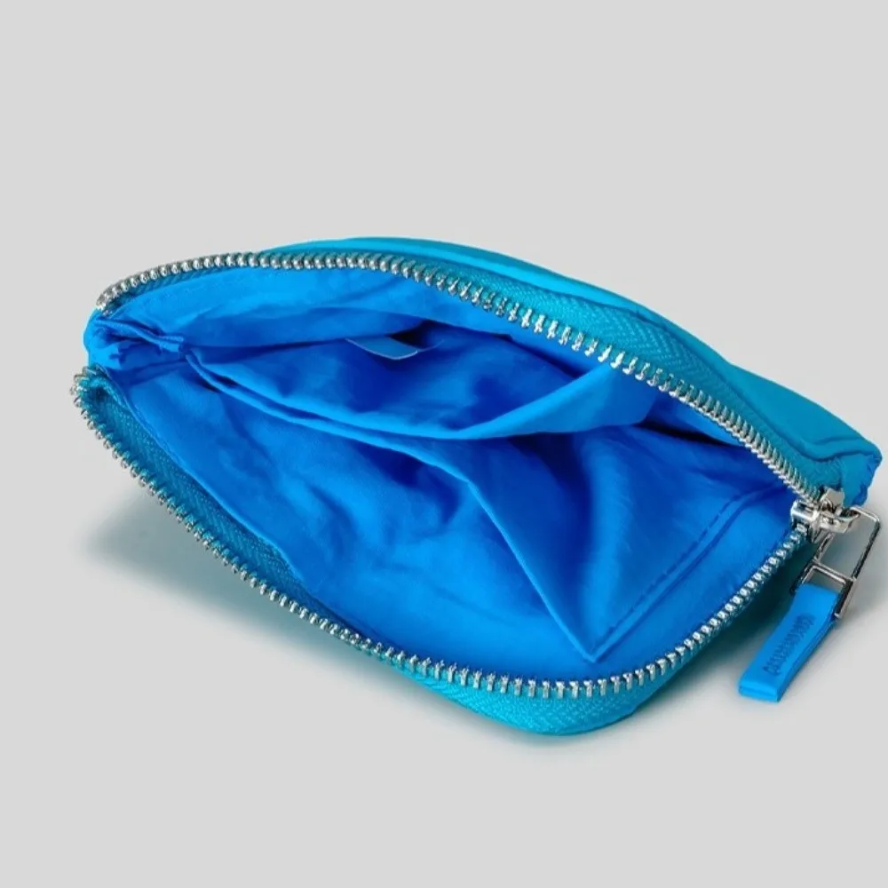 

Милый однотонный стеганый кошелек для монет, квадратный нейлоновый мягкий кошелек, портативный сверхлегкий мини-держатель для карт