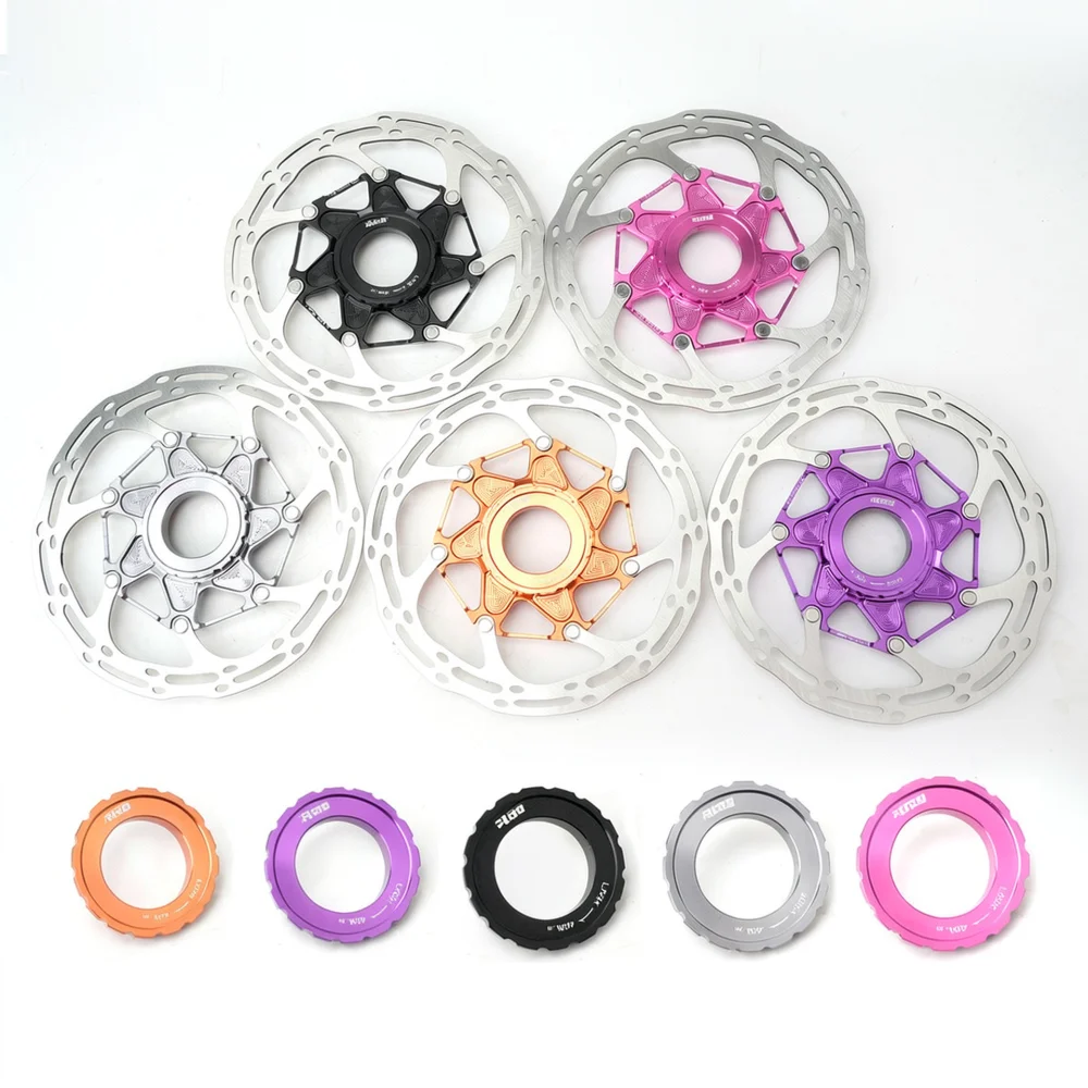 For RIRO Center Lock Disc Brake Rotor 140mm 160mm Cycling MTB Road Bike Brake Accessory High Quality Steel Brake Disc
