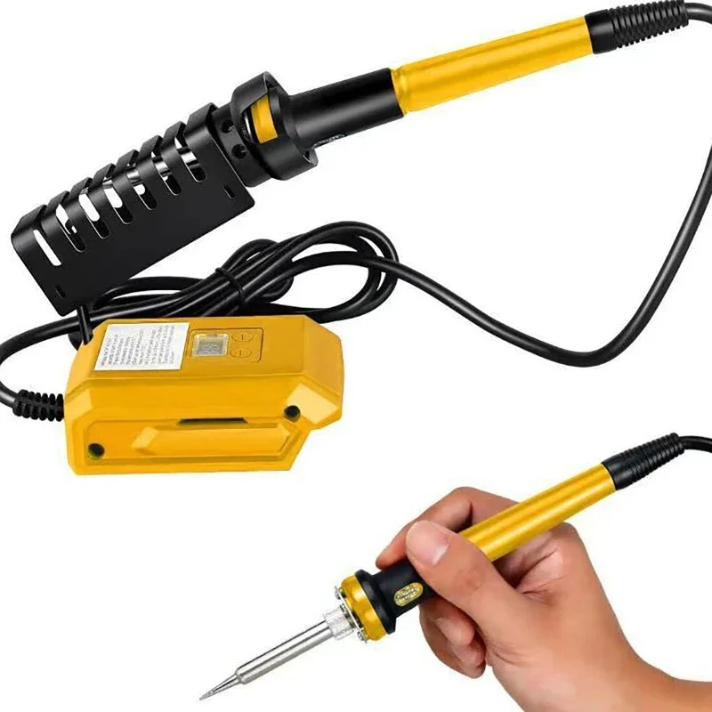 20v Cordless Soldering Iron Ironrechargeable 936 Internal Heat Fast Charge Microelectronics Repair Welder for Dewei interface