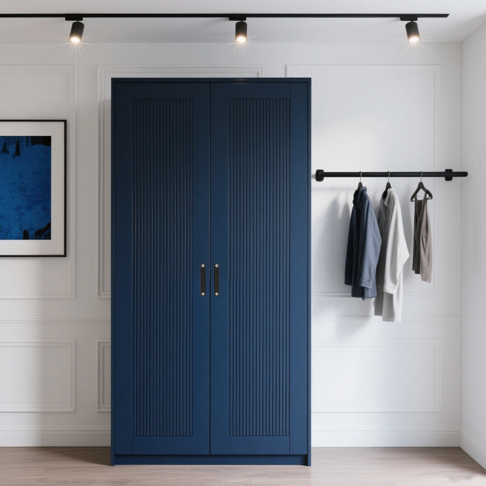 

3pcs Aluminum Alloy Cabinet Handles Finger Pulls For Sliding Doors Wardrobes Cupboards Kitchen Bathroom Patio Furniture Hardware