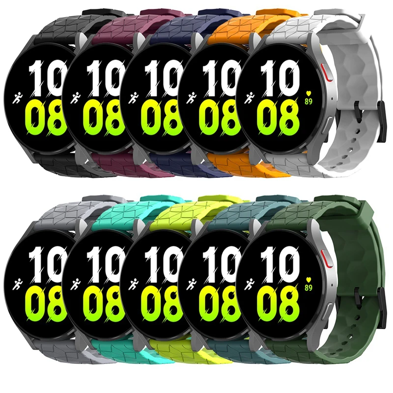 20mm 22mm silikon band für samsung galaxy uhr 7 6 5 4 armband correa für amazfit bip 3/gts4/2e/3/2mini gtr 2e 3 4 bip5 armband