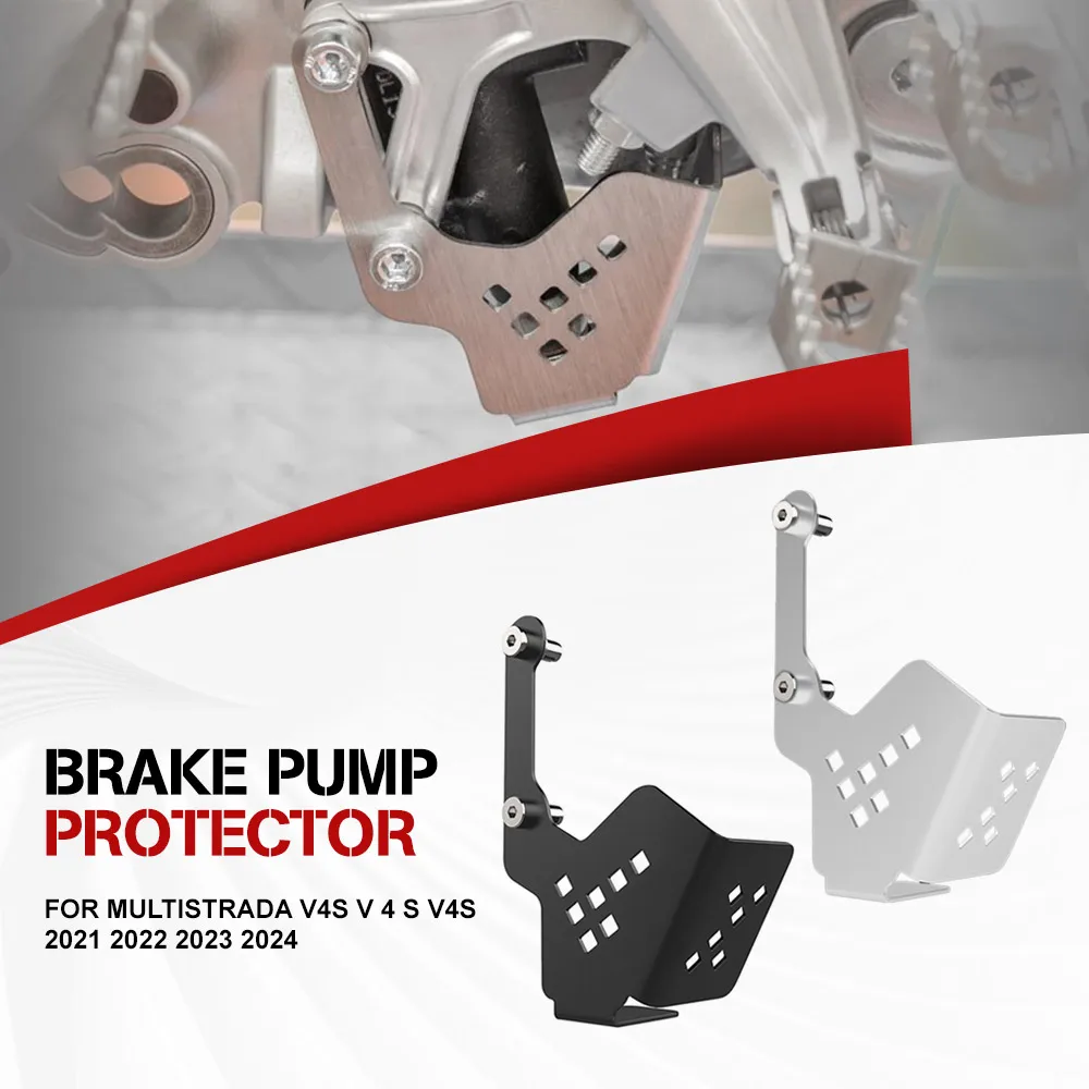 

Multistrada V4 Motorcycle Parts Rear Brake Pump Protective Cover Guard For Ducati Multistrada V4S V 4 S V4S 2021 2022 2023 2024