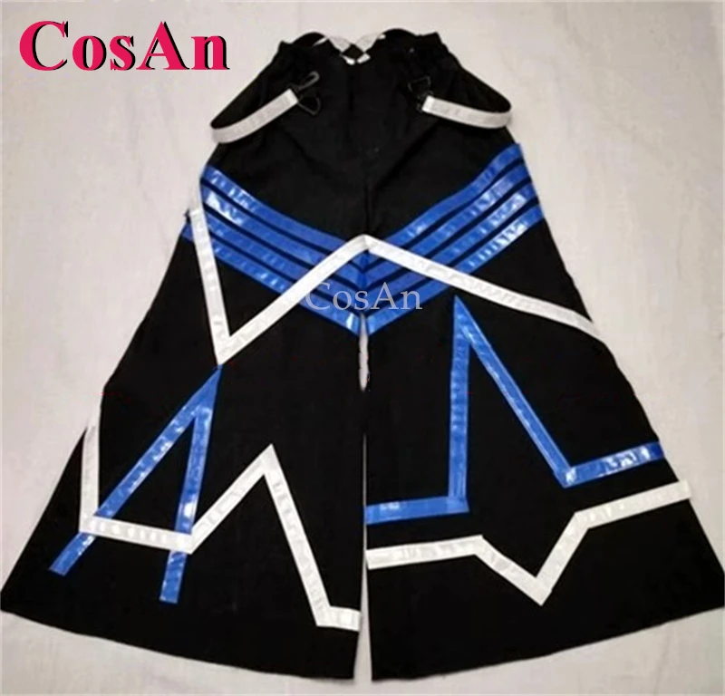 CosAn جديد AUS نمط ريبر فات السراويل ملبورن شفل شبح الرقص السراويل موضة جرس قيعان عاكسة بنطلون للجنسين