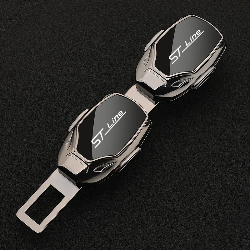 Car seat belt locker carabiner extender insurance belt insert buckle for Ford Focus Mustang SHELBY ST LINE STLINE Mondeo