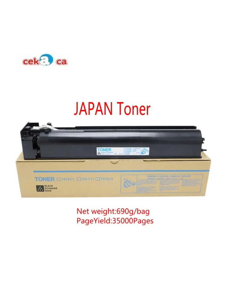 Toner compatível para Konica Minolta, Bizhub 552 652