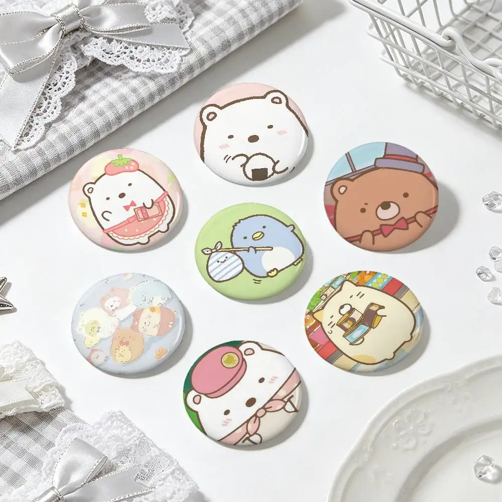 Cute S-Sumikkogurashi For Clothes Anime Enamel Pin Cute Things Cartoon Cosplay Badges On Backpack Brooch Art Gifts