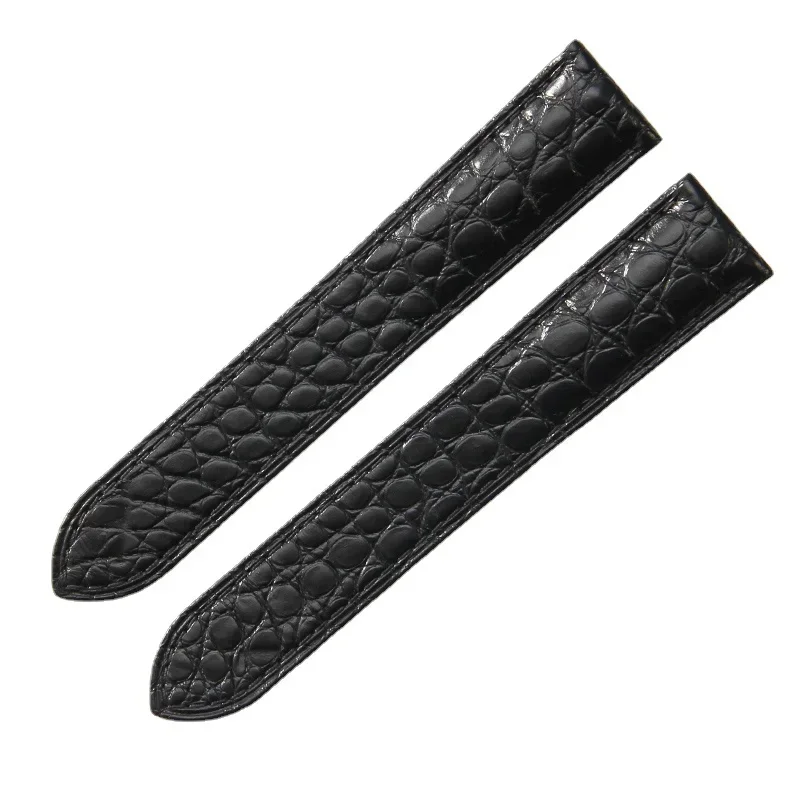 Crocodile Leather Watch Strap for Cartier Tank Female London Solo Waterproof and Sweat-proof Soft Comfortable Watch Band view 5