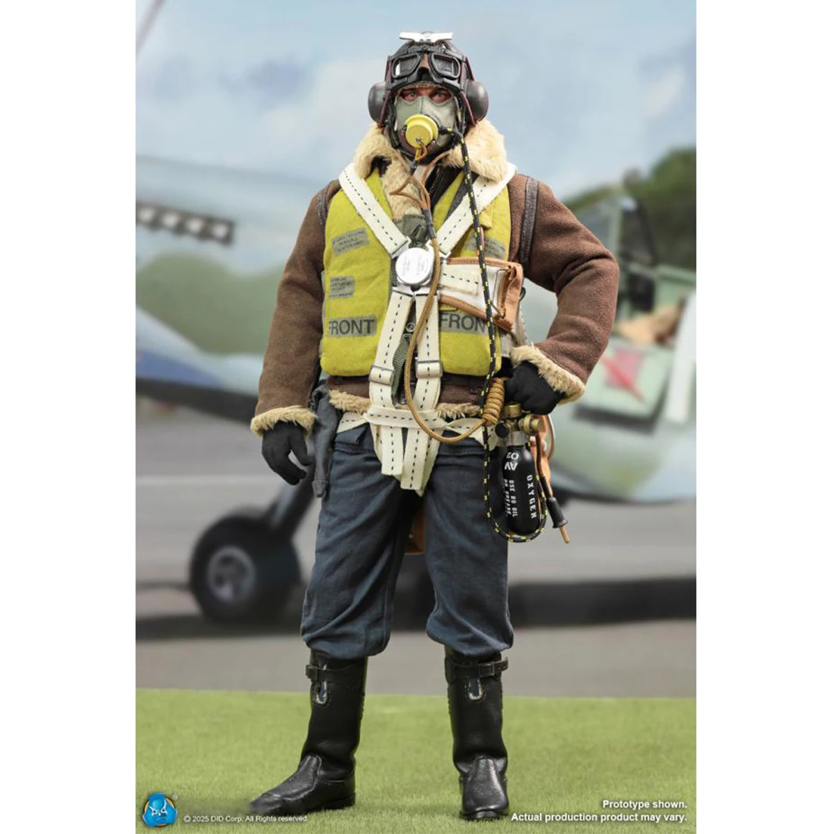 

Фигурка HIPLAY DID British RAF Squadron Leader Tom K80187, масштаб 1/6